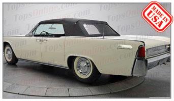 Convertible Tops & Accessories:1961 thru 1963 Lincoln Continental 4 Door Convertible