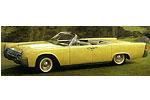 Rubber Weatherstrips (Weather Seals):1961 thru 1963 Lincoln Continental 4 Door Convertible