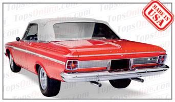 Rubber Weatherstrips (Weather Seals):1963 and 1964 Plymouth Fury & Sport Fury (B Body) Convertible
