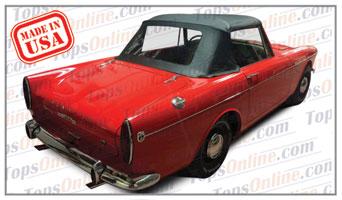 Convertible Tops & Accessories:1963 thru 1965 Sunbeam Alpine III, Alpine IV & Tiger Sport Roadster