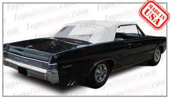 Rubber Weatherstrips (Weather Seals):1964 and 1965 Pontiac GTO, Lemans, Tempest & Beaumont Convertible