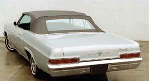Rubber Weatherstrips (Weather Seals):1965 thru 1970 Chevy Impala & Impala SS Convertible