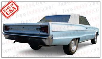 Convertible Tops & Accessories:1966 Dodge Coronet 440 & Coronet 500 (B Body)