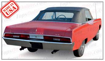 Convertible Tops & Accessories:1967 and 1968 Plymouth Fury, Fury III & Sport Fury (C Body)