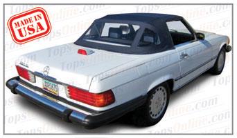 Convertible Tops & Accessories:1972 thru 1989 Mercedes 280SL, 300SL, 350SL, 380SL, 420SL, 450SL, 500SL & 560SL (Chassis R107)