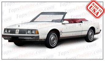 Convertible Tops & Accessories:1986 thru 1989 Oldsmobile 98 (Car Craft or H & E Conversion)