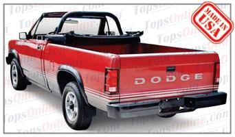 Convertible Tops & Accessories:1989 thru 1991 Dodge Dakota Pickup