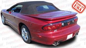 Rubber Weatherstrips (Weather Seals):1994 thru 2002 Pontiac Firebird & Trans Am Convertible