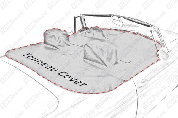thumbnail interactive-video image 1 of Black Sailcloth Vinyl Soft Top For Fiat 124 Spider Convertible 1966-1979 - PRE0301 1 of 4