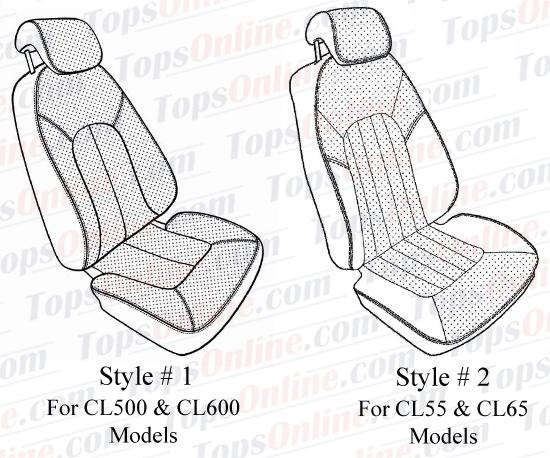 :2000 thru 2006 Mercedes CL500, CL600, CL55 & CL65 (C215 Chassis)