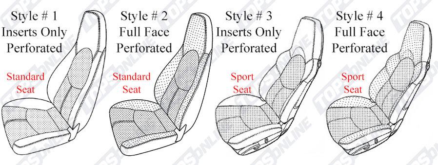 porsche boxster oem seat covers